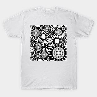 Black and White Toile Pattern #1 T-Shirt